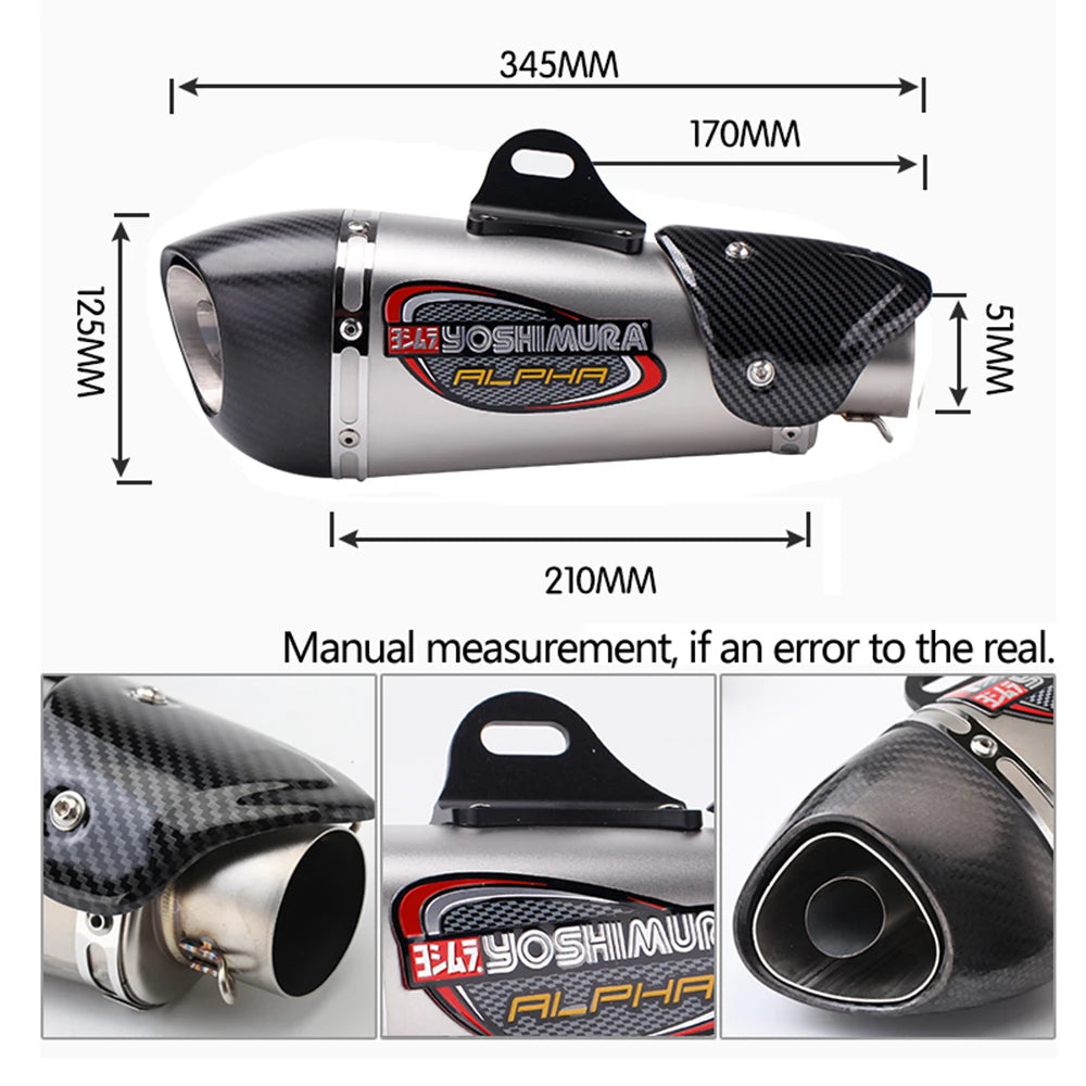 YOSHIMURA Alpha Carbon DB Killer