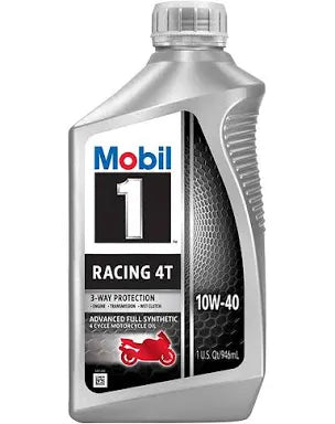 Mobil 1 10w-40 full synthetic Racing Oil