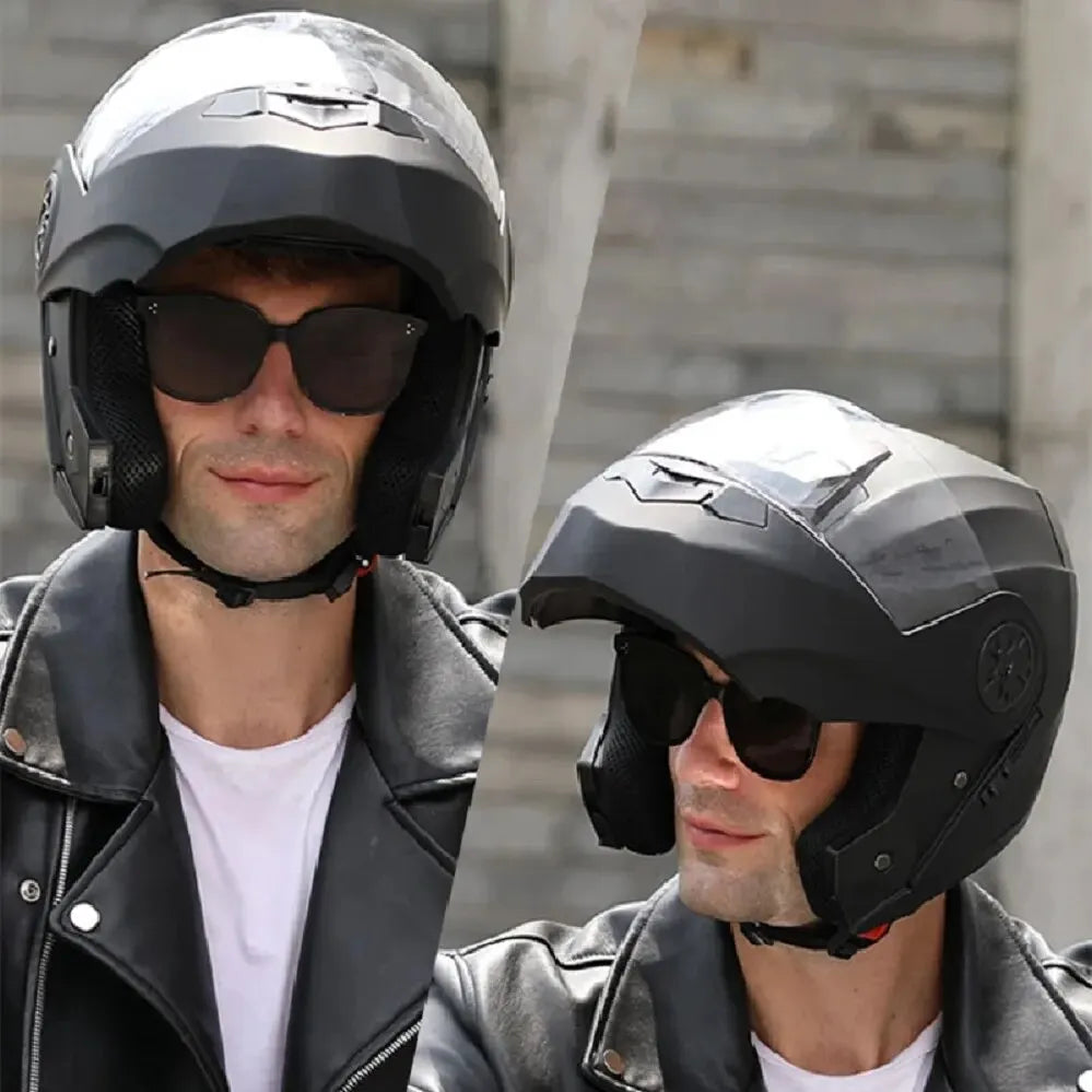 DOT full flip up motorcycle helmet