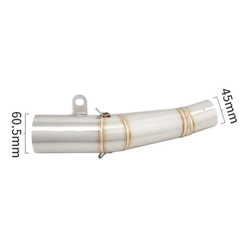YZF R6 YZF-6R 2006 - 2023 Mid Link Pipe Connect 60mm Muffler