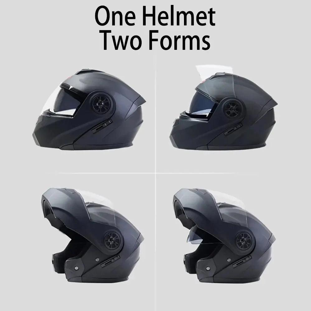 DOT full flip up motorcycle helmet