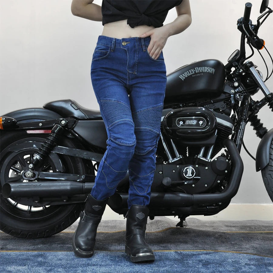 Protective Women's Motorcycle Jeans