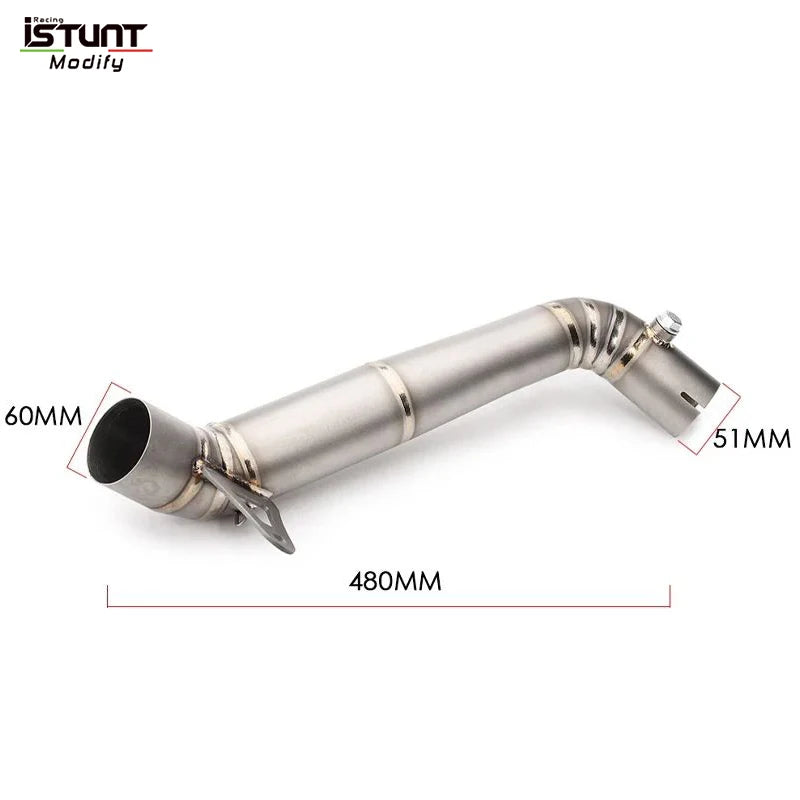 HONDA CBR1000RR CBR 1000R 2008-2016 Motorcycle 60mm Exhaust Middle Link