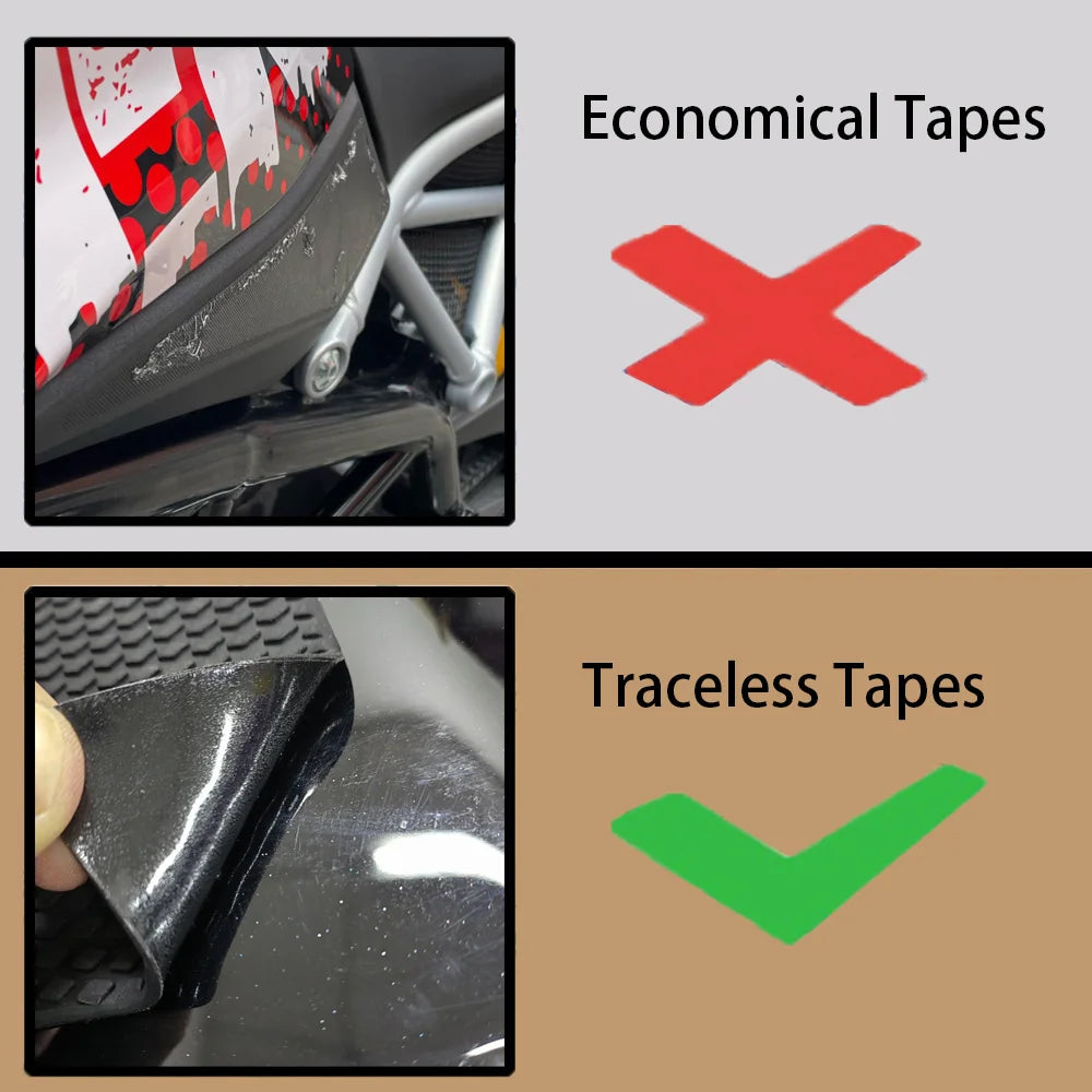 Motorcycle Tank Traction Pad Anti Slip Sticker Gas Knee Grip Protector For Kawasaki ZX6R ZX636 KRT 2013 to 2025