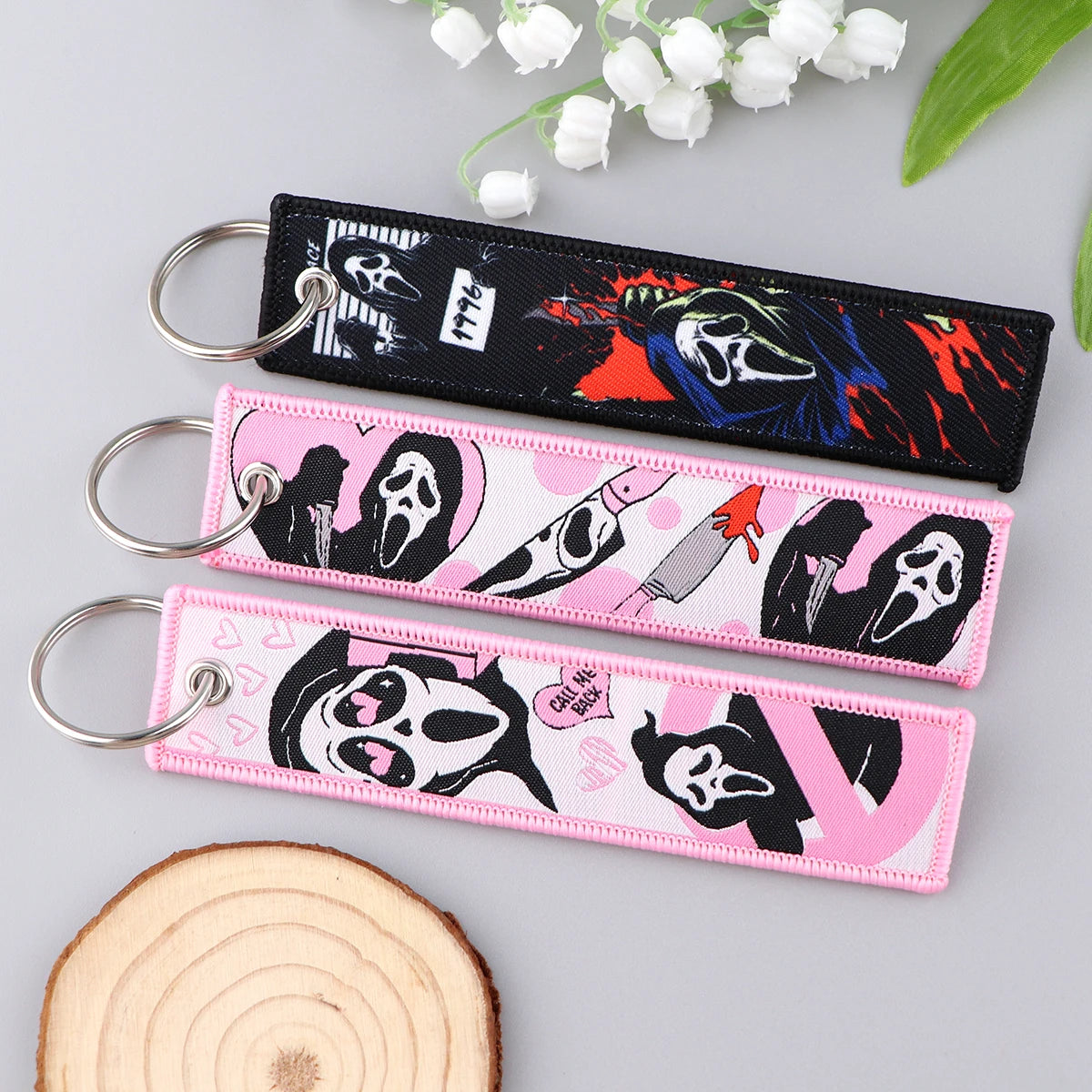 Halloween Killer Key Tags