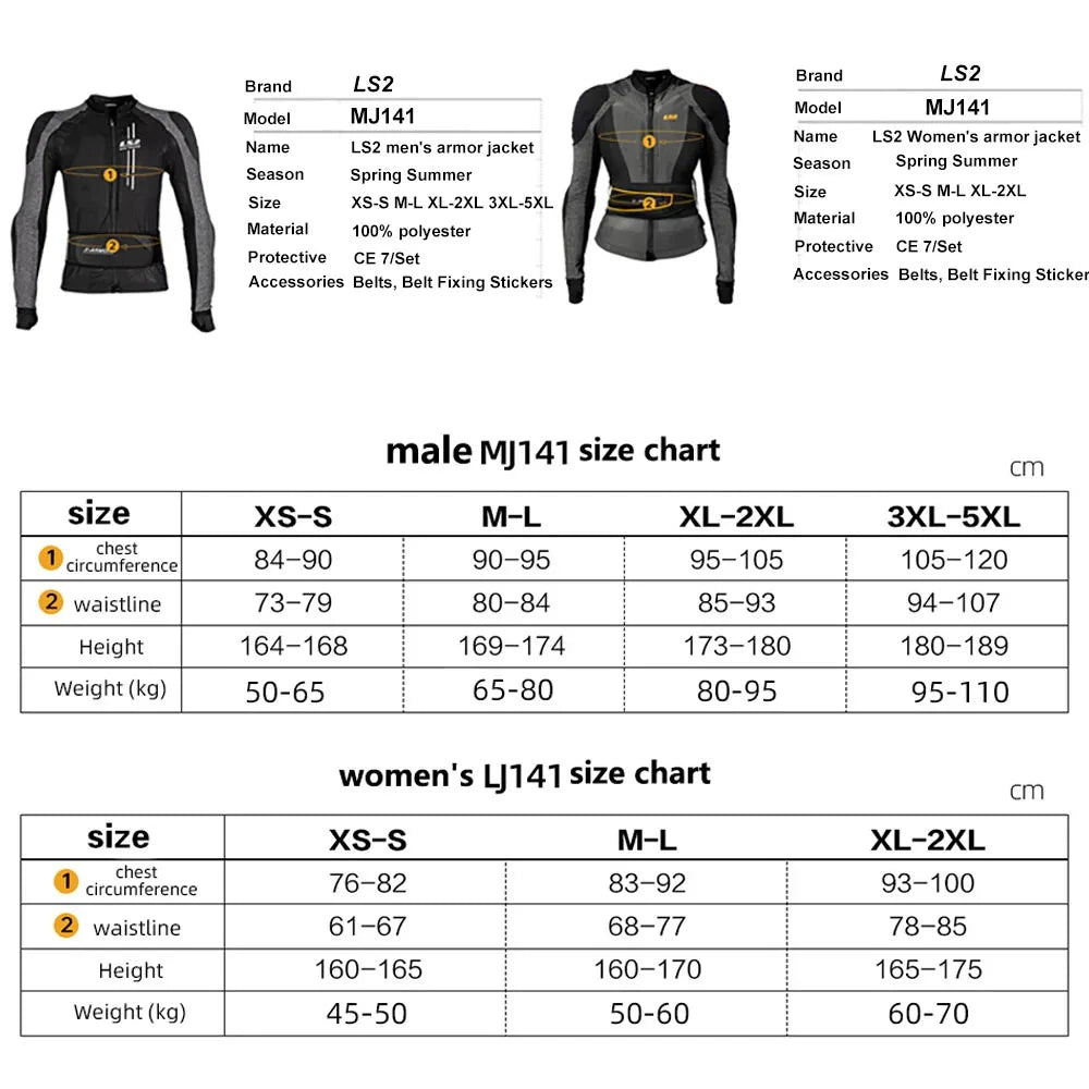 LS2 Motorcycle Racing Gear