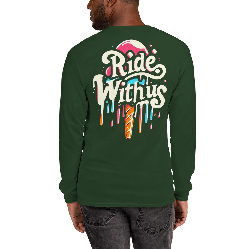 Ride With Us Long Sleeve Shirt