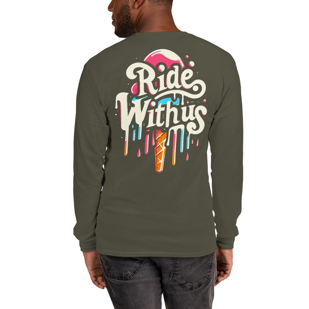 Ride With Us Long Sleeve Shirt