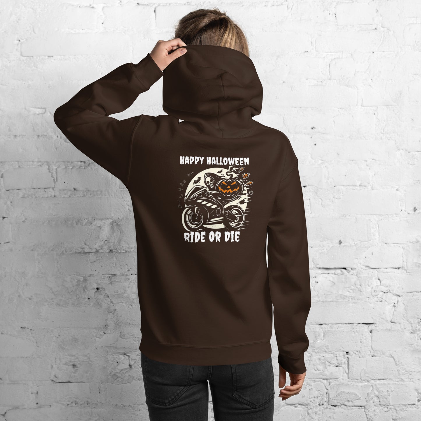 Halloween Ride Or Die Hoodie