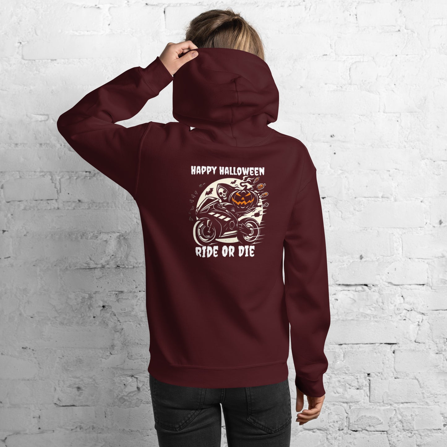 Halloween Ride Or Die Hoodie