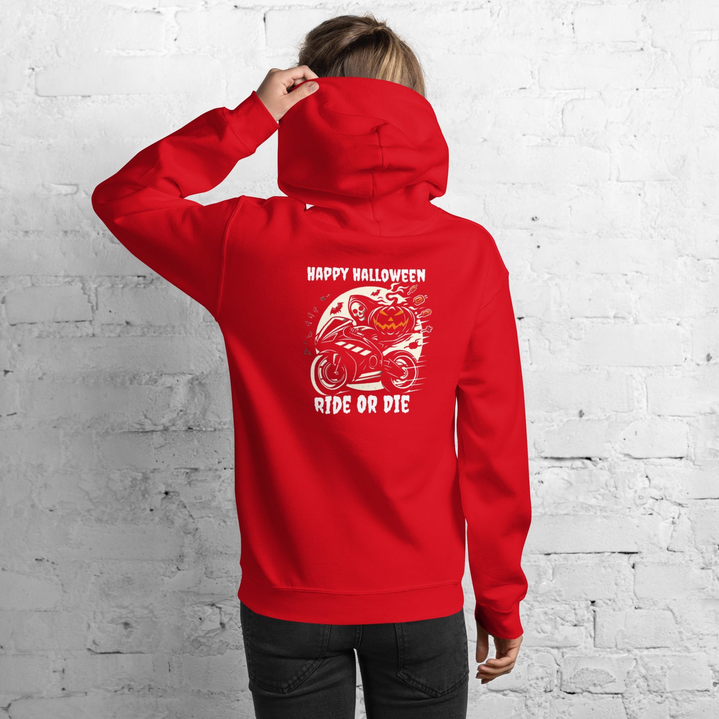 Halloween Ride Or Die Hoodie