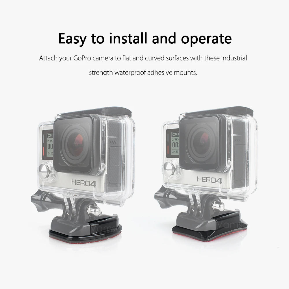 Adhesive Mounts for Insta360 and Gopro hero 11/12