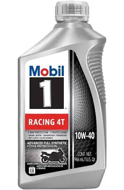 Mobil 1 10w-40 full synthetic Racing Oil