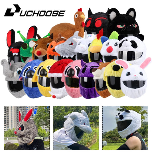 Halloween Specials Fluffy Helmet Covers