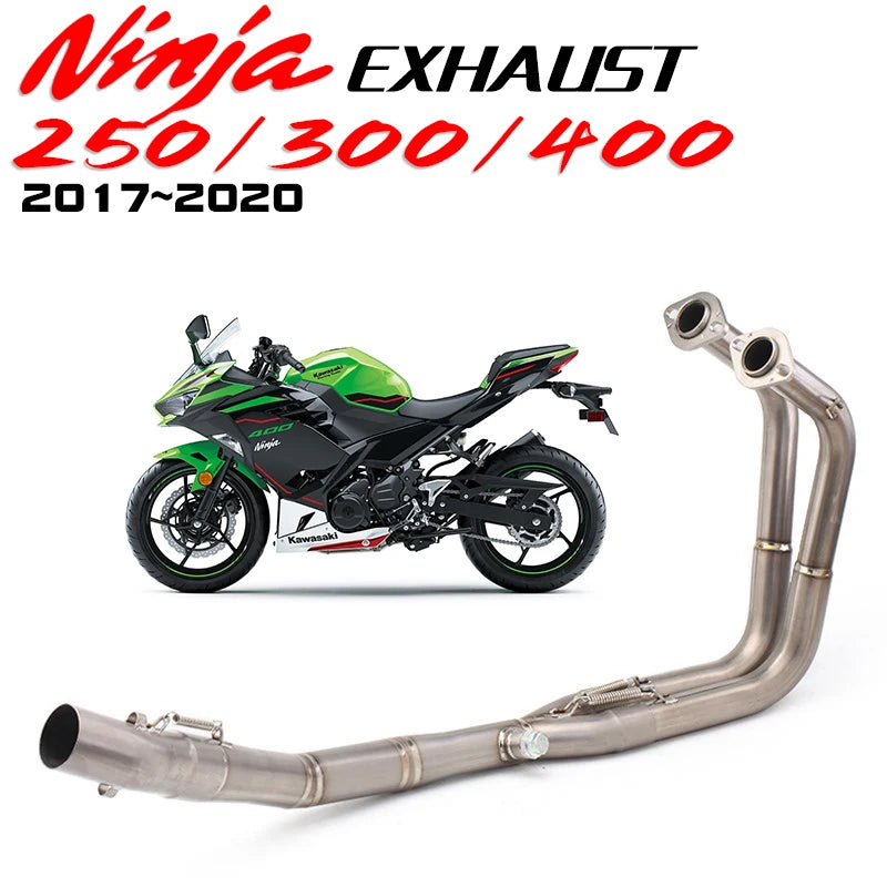 2017-2020 ninja 400 exhaust