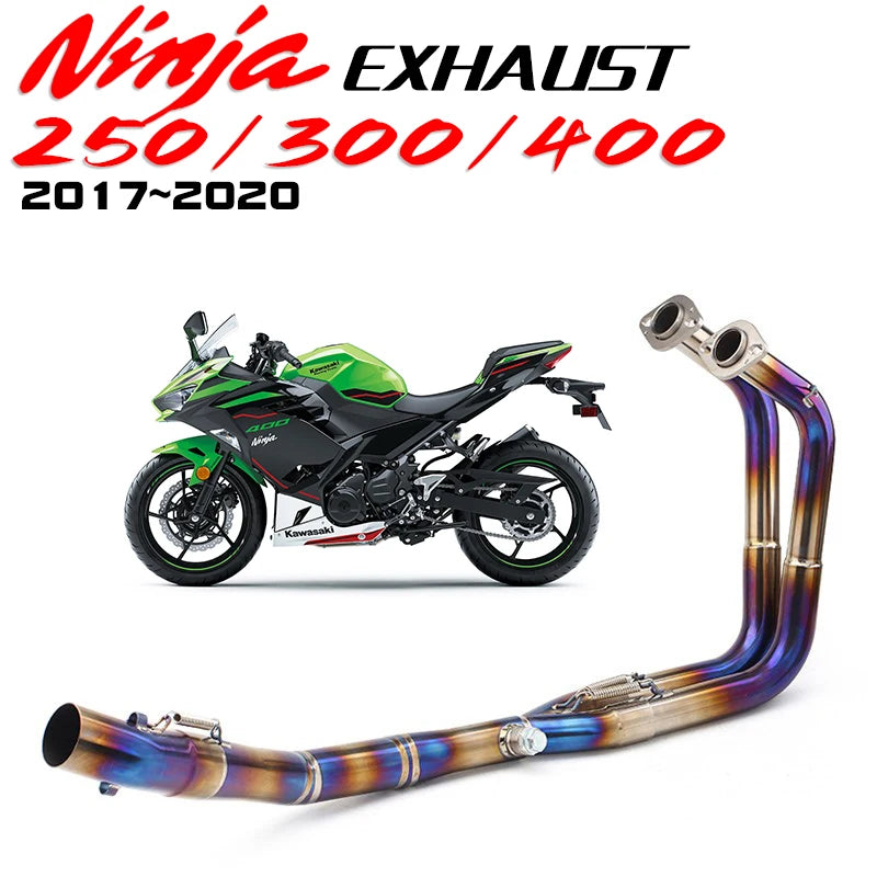 2017-2020 ninja 400 exhaust