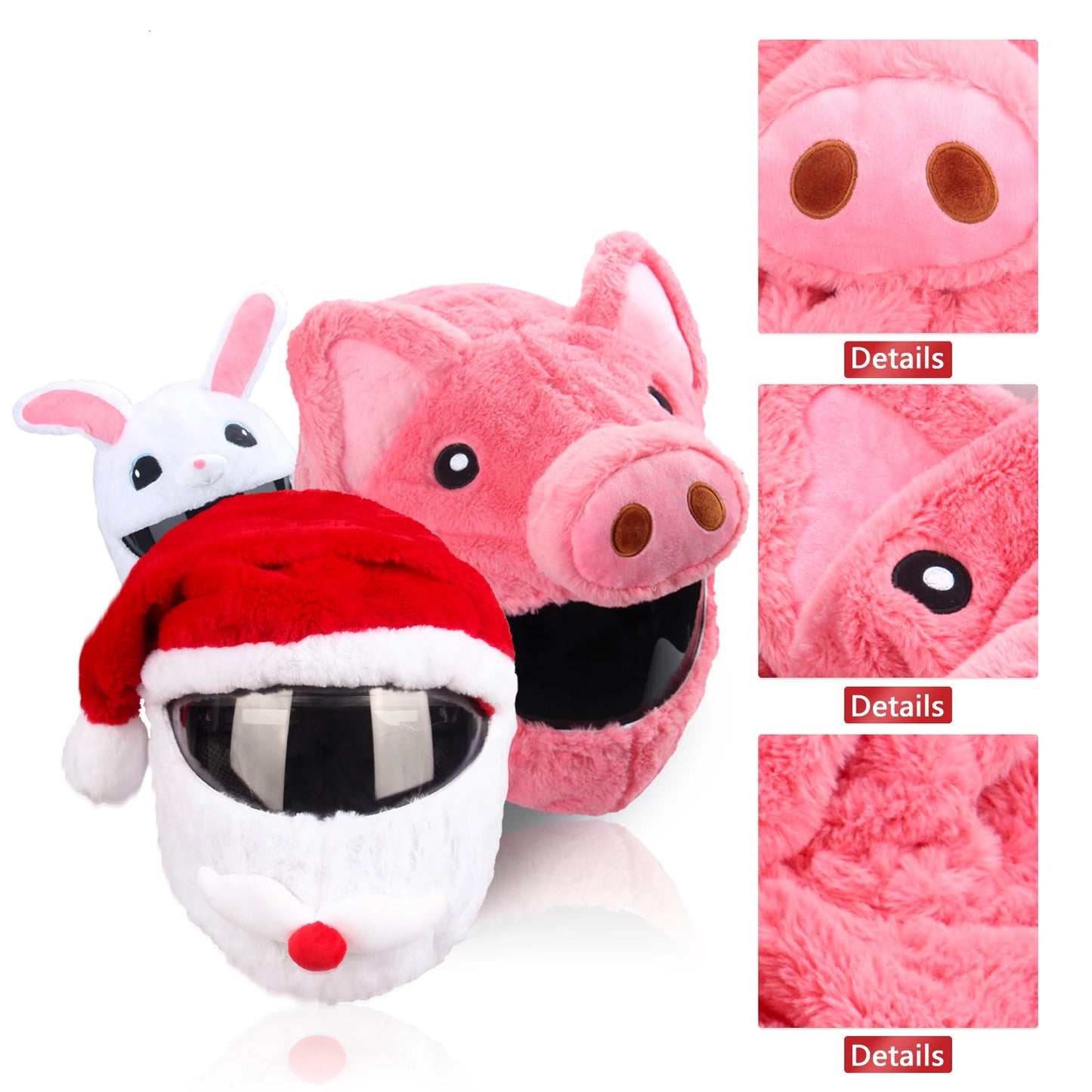 Halloween Specials Fluffy Helmet Covers