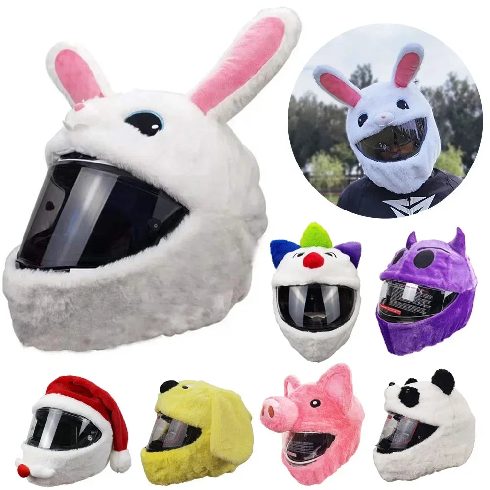 Fluffy Helmet Covers