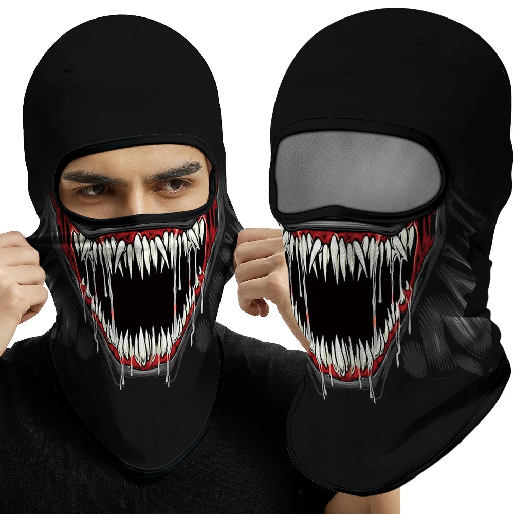 Venom Halloween themed Balaclava